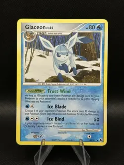 Glaceon 41/111 Uncommon Rising Rivals Pokémon Card - Image 1