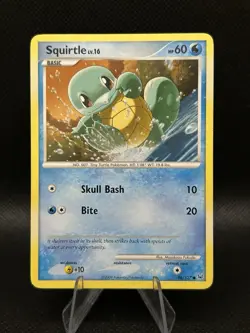 Squirtle 96/127 Platinum Common Non Holo Pokémon Card - Image 3