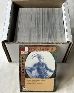 Blood Wars 1995 TSR Collectible Card Game CCG Lot Of 255 Cards - Image 3