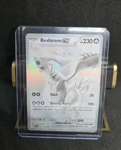Reshiram EX 173/086 White Flare Ultra Rare English Pokémon Card  MINT OBO - Image 11