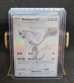 Reshiram EX 173/086 White Flare Ultra Rare English Pokémon Card  MINT OBO - Image 3
