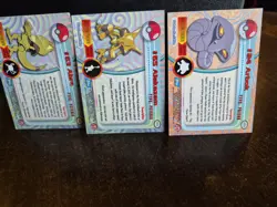 Pokemon Rainbow Holos Topps Card Lot Vintage Alakazam Abra Arbok DMG - Image 8
