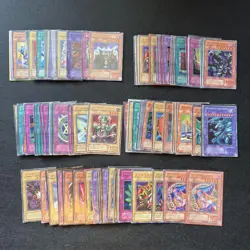 Yu-Gi-Oh! Early 2nd Gen Super Rare+ Holo Card Lot 100+ Pcs Japanese LP/MP - Image 1