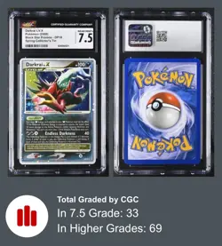 Darkrai LV.X DP19 Diamond and Pearl Holo - Image 1