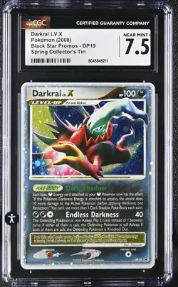 Darkrai LV.X DP19 Diamond and Pearl Holo - Image 3