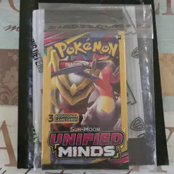 Unified Minds - Sun & Moon - 3 Card Mini Booster Pack Long Crimp - Image 1