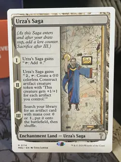 Urza's Saga White Border Mystery Booster 2 MTG Magic Card - Image 1