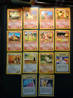 Blaine's Gym Challenge Lot  Charmander Charmeleon  & More Vintage Pokemon Cards - Image 14