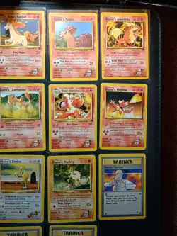 Blaine's Gym Challenge Lot  Charmander Charmeleon  & More Vintage Pokemon Cards - Image 16