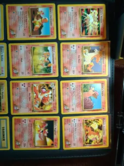 Blaine's Gym Challenge Lot  Charmander Charmeleon  & More Vintage Pokemon Cards - Image 18