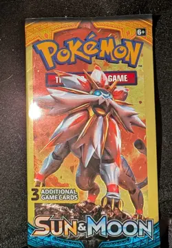 Pokemon Sun and Moon TCG Base Set 3 Card Booster Pack - Image 2