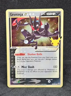 Greninja Star SWSH144 Pokemon TCG Sword & Shield Promo Card Holo Celebrations - Image 3