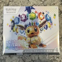 Pokemon Prismatic Evolutions Elite Trainer Box ETB New Sealed In Hand - Image 7