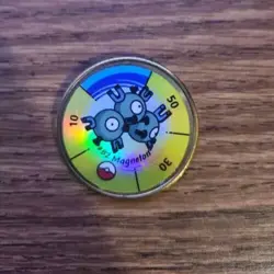 Pokemon 1999 Battling Coin Game Nintendo Hasbro #82 Magneton - Image 4