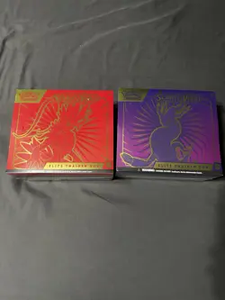 Pokemon Elite Trainer Box SCARLET & VIOLET ETB Lot Of 2 Koraidon and Miraidon - Image 2