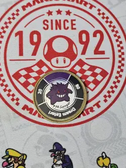 1999 Hasbro Pokemon Battling Coin Game Gengar #94 - Image 3