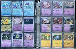 Pokémon Prismatic Evolutions (128 Card Lot) Reverse Holos/Holos/Rares/Ex - Image 3