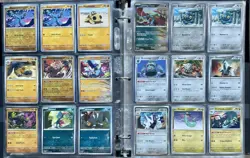 Pokémon Prismatic Evolutions (128 Card Lot) Reverse Holos/Holos/Rares/Ex - Image 4