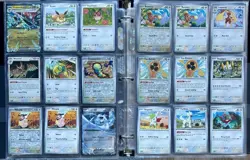 Pokémon Prismatic Evolutions (128 Card Lot) Reverse Holos/Holos/Rares/Ex - Image 5