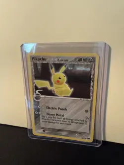 Pikachu Pop Series 5 Non Holo 13/17 Promo Common Pokemon Card 2007 Tcg game - Image 3