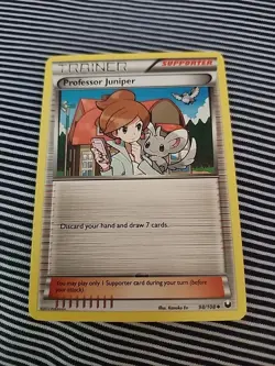 Pokemon TCG Professor Juniper 98/108 Dark Explorers Regular - Image 3