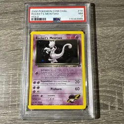 Rocket's Mewtwo 14/132 Gym Challenge Holo - Image 4