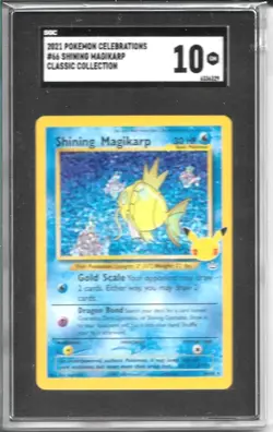 Shining Magikarp 66/64 Celebrations: Classic Collection Holo - Image 2