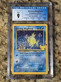 Shining Magikarp 66/64 Celebrations: Classic Collection Holo - Image 4