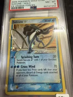 Suicune Star 115/115 Unseen Forces Holo - Image 1