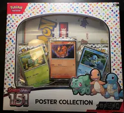 Pokemon Scarlet & Violet 151 Set Poster Collection - 3 Packs - Sealed - English - Image 3