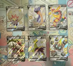 Pokemon TCG English SR, Full Art 16 Card lot NM Scarlet & Violet US seller - Image 7