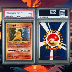 Typhlosion No. 157 - 2000 Pokémon Neo Genesis Holo Rare (Japanese) - PSA 9 NM-MT - Image 2