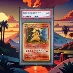 Typhlosion No. 157 - 2000 Pokémon Neo Genesis Holo Rare (Japanese) - PSA 9 NM-MT - Image 5