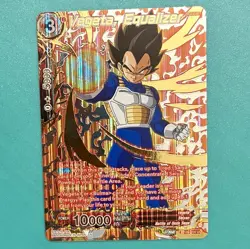 Vegeta, Equalizer BT24-014 UC Rare Gold Foil Alt Art Dragon Ball Super CCG Card - Image 1