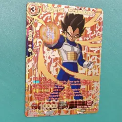 Vegeta, Equalizer BT24-014 UC Rare Gold Foil Alt Art Dragon Ball Super CCG Card - Image 2