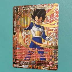 Vegeta, Equalizer BT24-014 UC Rare Gold Foil Alt Art Dragon Ball Super CCG Card - Image 5