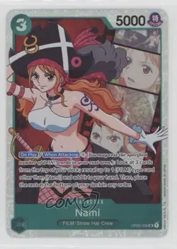2022 One Piece Card Game: Paramount War OP02 SR Nami #OP02-036 0ms6 - Image 1