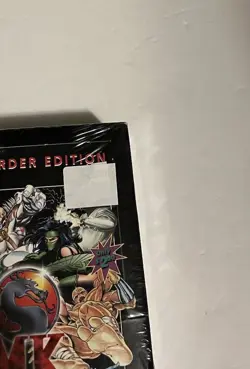 1992 Brady Games Mortal Kombat Kard Game Box Red Border 15 Card Booster Packs - Image 4