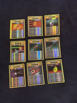 9 Xy Evolution Reverse Holo Trainer Pokemon Card Lot (all Cards Near Mint/lp) - Image 1