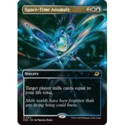 PRESALE SPACE-TIME ANOMALY (BORDERLESS) X4 Edge Of Eternities EOE Magic MTG CARD - Image 1