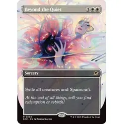 PRESALE BEYOND THE QUIET (BORDERLESS) X4 Edge Of Eternities EOE Magic MTG CARD - Image 1