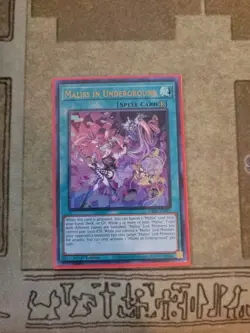 YUGIOH MALISS IN UNDERGROUND CRBR-EN021 ULTRA 1ST ED NM - Image 1