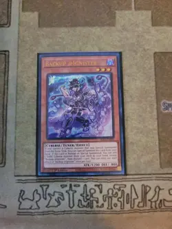 YUGIOH BACKUP @IGNISTER ALIN-EN002 ULTRA 1ST ED NM - Image 1