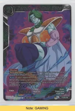 2017 Dragon Ball Super Card Game Promos Zarbon Cosmic Elite #P-223 READ 0j6e - Image 1