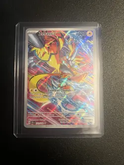 PokÃ©mon TCG Zeraora Full Art Holo Illustration Card 151/142 Stellar Crown Rare - Image 1