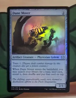 X 1 Dune Mover FOIL NM Phyrexia All Will Be One ONE 226 MTG Magic The Gathering - Image 1