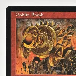 MTG Goblin Bomb (Weatherlight) Magic the Gathering Enchantment Card NM - Image 2