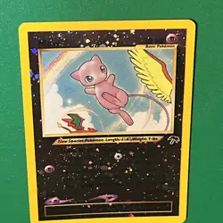Pokémon 2001 TCG Southern Islands Mew Reverse Holo Foil Card 1/18 LP Condition - Image 5