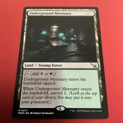 MtG Murders at Karlov Manor Underground Mortuary 0271 NM - Image 1