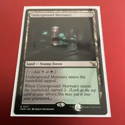 MtG Murders at Karlov Manor Underground Mortuary 0271 NM - Image 3
